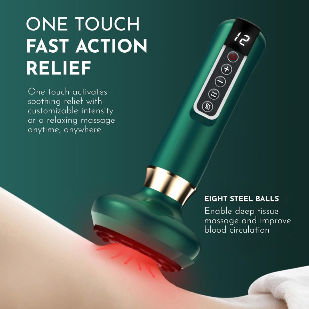 Smart Cupping Massager for Deep Tissue, Stress & Pain Relief