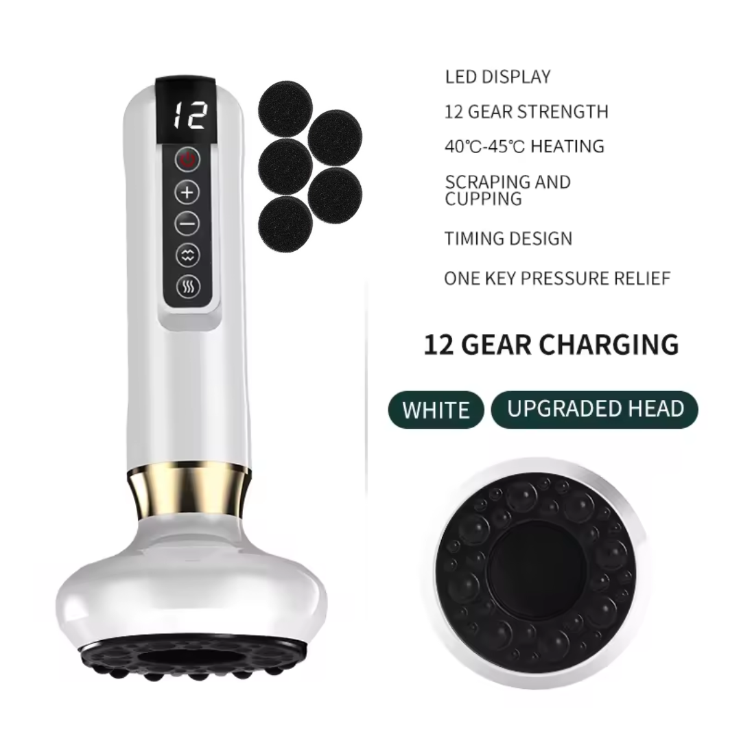 Smart Cupping Massager for Deep Tissue, Stress & Pain Relief