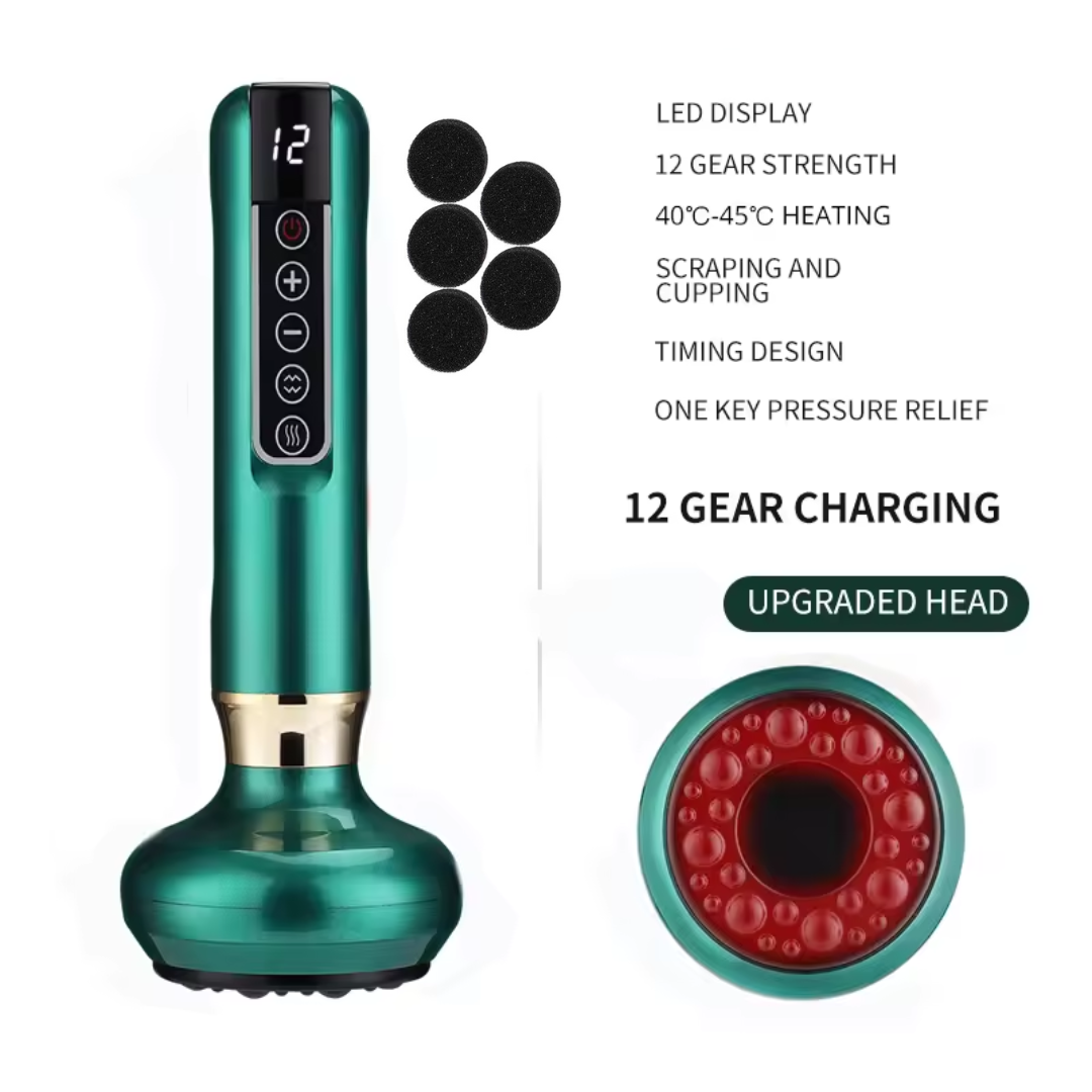 Smart Cupping Massager for Deep Tissue, Stress & Pain Relief