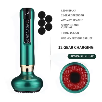 Smart Cupping Massager for Deep Tissue, Stress & Pain Relief